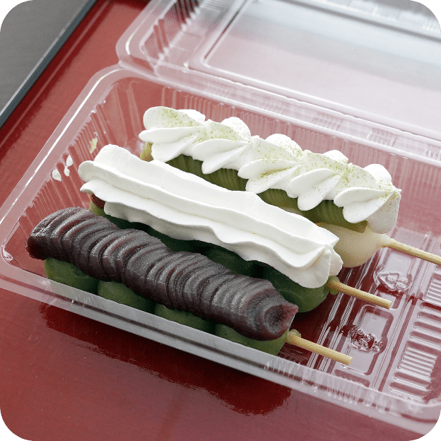 極の季節の団子